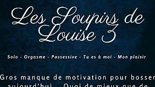 Les soupirs de louise 3 features french audio solo female performance