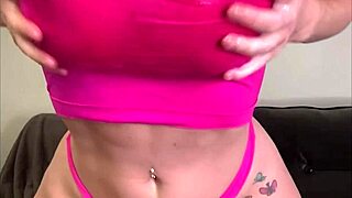 Sophie Dee Plays With Her Oily Tits And Dildo!