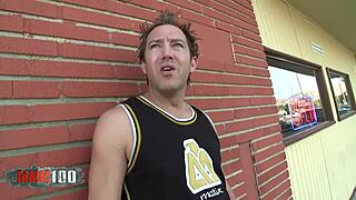 horny blonde milf with big ass fucked by monster cock