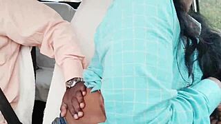 Teen girl engages in car sex with uncle during long drive, featuring telugu dirty talks