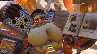 midget occupies tall french lady