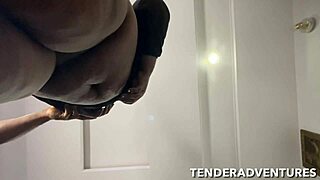 balls deep inside her creamie wet pussy in doggystyle pov, cumshot and deep fast penetration