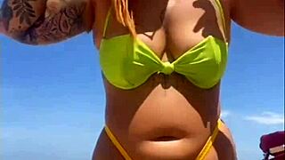 African Exhibitionists Flashing On The Beach