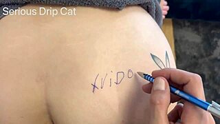 Intense Ass Cum Shot Verification For Tight Pussy