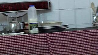 GANG BANG AT THE DINERS - 4K!