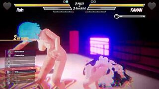 lesbian battle 7 with anal assfucking fingering and masturbation