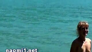 cum on beach for naomi?