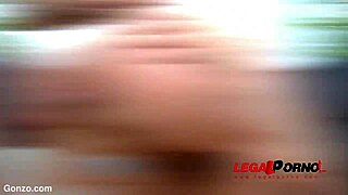 wow, bree haze takes double anal threesome hard with cumshots and facials!