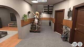 Complete Gameplay - Happy Summer Rework Part 8 with Dad and Girl in MMF Threesome