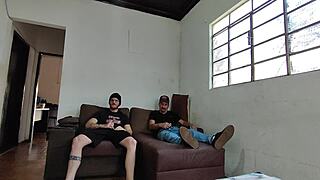 Carlos Urach And Carmona Sharing A Relaxed Moment Together