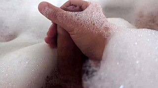 I... uh, masturbate in the bubble bath, you know?