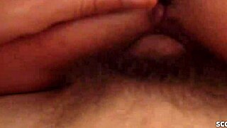 Rough Amateur Sex with Saggy Tits Lola Emme and German Boy
