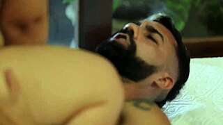 Brunette Teen Sits Her Hairy Pussy On Muscular Masseur's Monster Cock For Deepthroat And Gaping Orgasm.