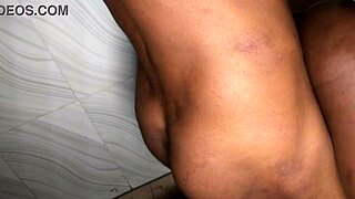 Slim fit babe squirts on kitchen floor