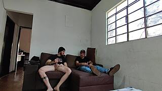 Carlos Urach And Carmona Sharing A Relaxed Moment Together