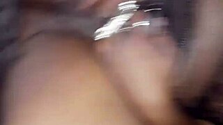 She uses a vibrator to masturbate outdoors in a public place.