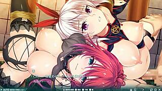 Nightmare Noble Blood 13 Bondage Threesome Group Scene