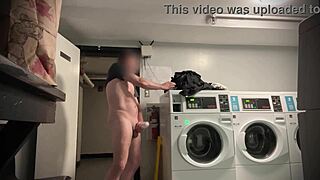 public nudity while stroking almost caught