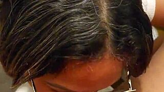 Latina Milf Catches Friend's Son Masturbating With Her Panty And Sucks Him Off