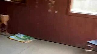 ebony submissive cums thinkin of her babiidaddy