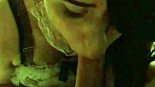 this nasty whore with a big ass gets her face fucked hard by her husband