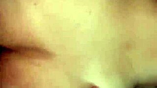 Naked Girlfriend Filled with Milk on Bed