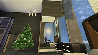 Christmas morning fuck session