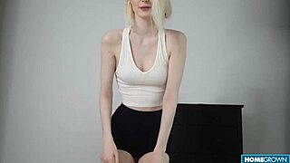 shy blonde shina ryen rides boss big dick