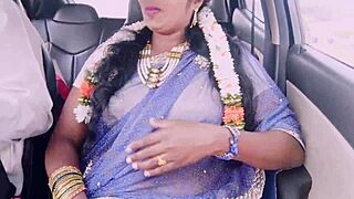 Beautiful Tourist Aunty Has Car Sex With Driver In Telugu