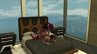 Christmas morning fuck session