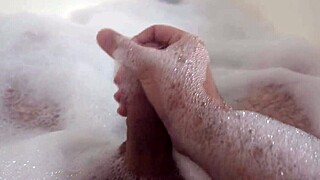 I... uh, masturbate in the bubble bath, you know?