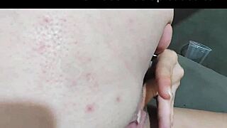 Tattoo made with anal plug in tight ass