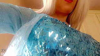 Elsa Cosplay Ass Worship And Hard Assfucking With Big Tits
