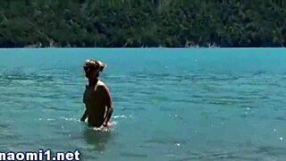 cum on beach for naomi?