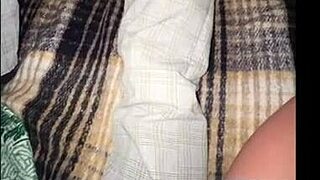 mexican milf with big tits seduces stepson while he's watching tv