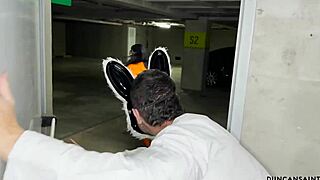 sluts takedown the big dicked spooky intruder in a wild threesome