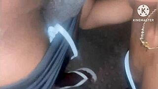 Wife Shares with Two on Dutra Walkway