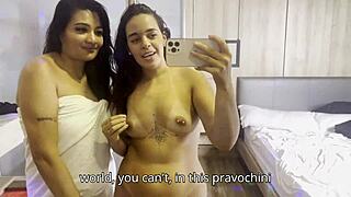 these naughty brazilian hotties got wild naked, full of lust