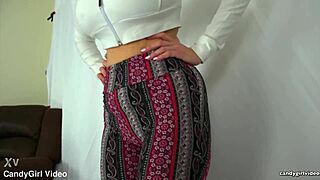 Anabelle Pync Teases With Kitty Panty Play In High Definition