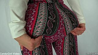 Anabelle Pync Teases With Kitty Panty Play In High Definition