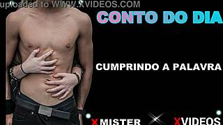 Amateur brazilian fulfills the word in a simple story