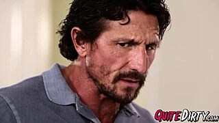 Amara Romani with small tits rides a hard cock after giving a blowjob