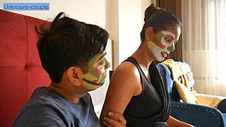 Saheb ji takes advantage of poor mamta's compulsion in the bedroom with rough fucking.