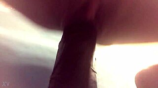 young wife enjoys her big dildo