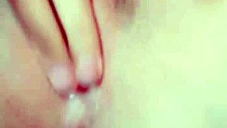 dare to taste my pink pussy in this homemade solo