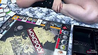 stepsister turns monopoly into sex slavery