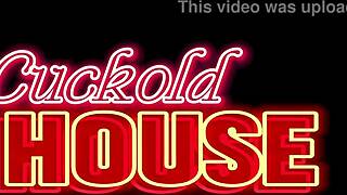 milf makes video call for voyeur husband to watch her fucking hard in orgy, you believe that?