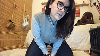 Exciting diaper full of pee enhances fetish masturbation