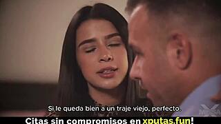 brunette stepdaughter wants to fuck spanish sub 😏