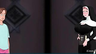 nun fucked by huge white cock in church confession